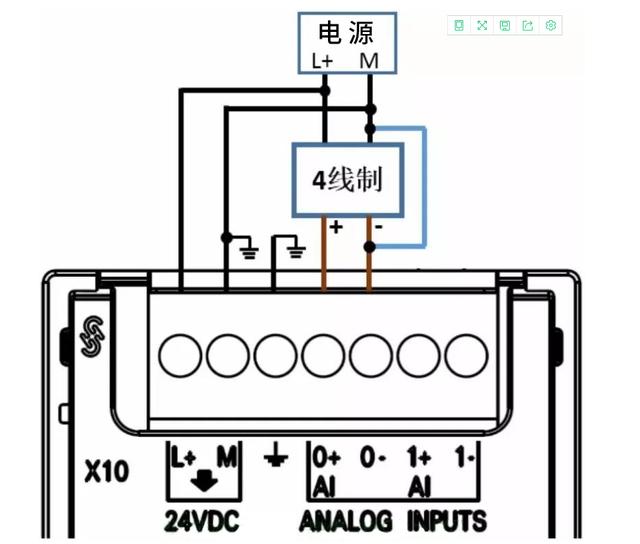 三线温度变送器接线