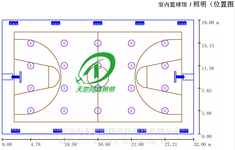 篮球馆照明灯具